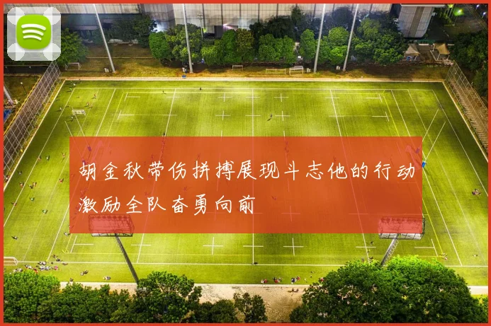 胡金秋带伤拼搏展现斗志他的行动激励全队奋勇向前